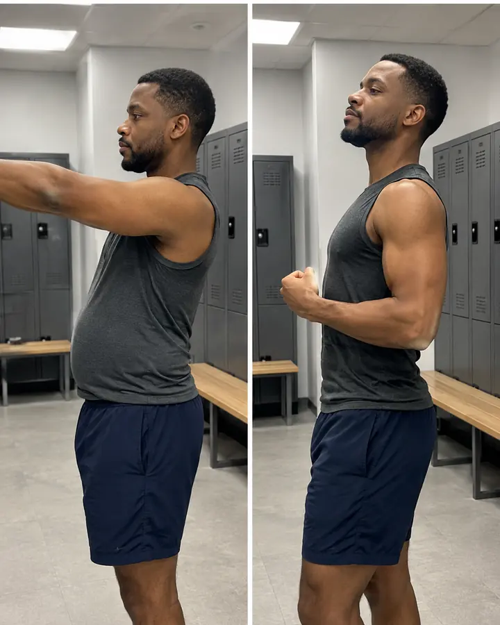 Before and after transformation result 4
