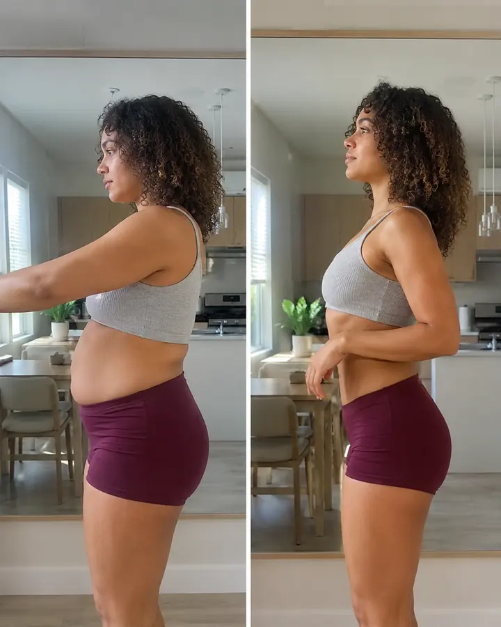 Before and after transformation result 5